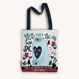 Yeti avec inscription